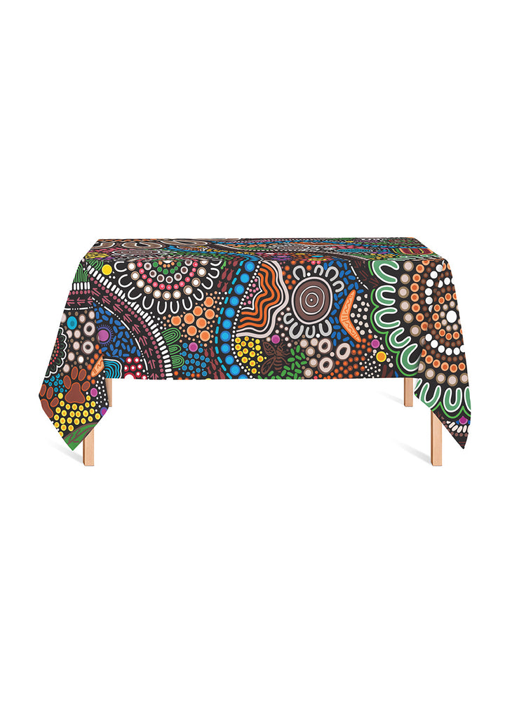 Connected to Country - Rectangle Tablecloth