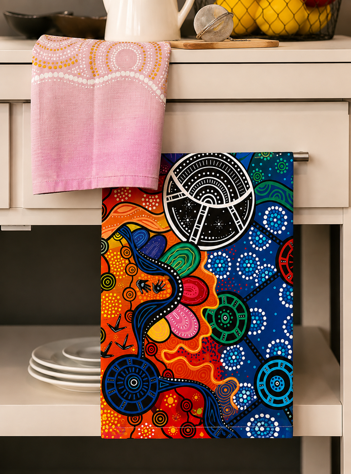 Continuing Our Legacy - COTTON CREPE TEA TOWEL