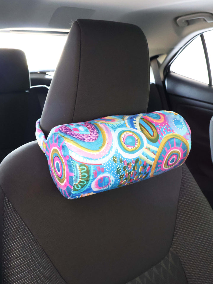 Coral Dreaming - Car Neck Pillow