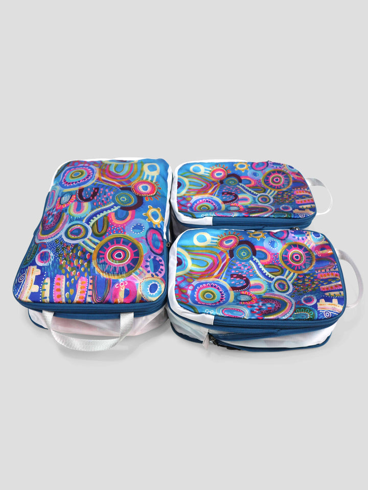 Coral Dreaming - Luggage Packing Cubes