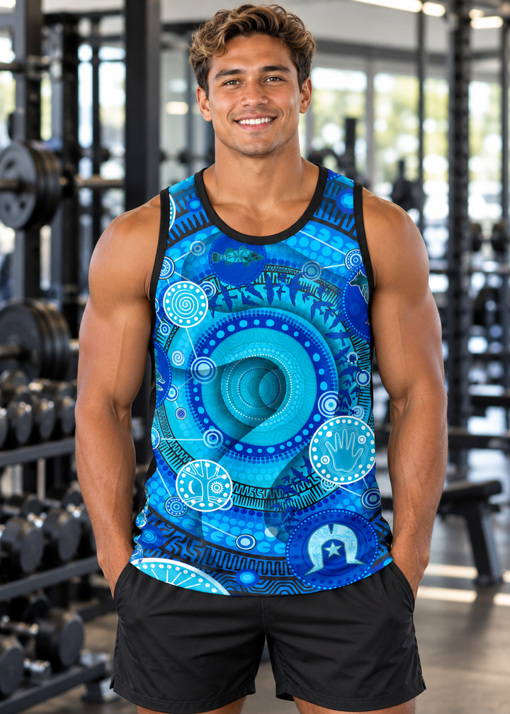 Always Been Deadly - Reversible Singlet -  2 Designs in 1