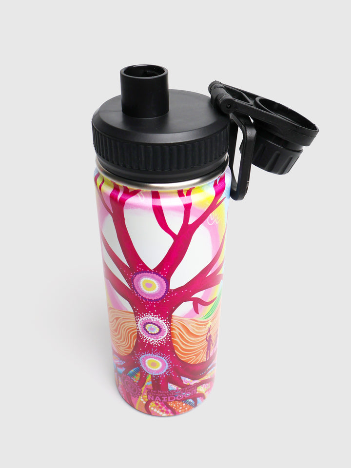 Deep Roots, Bright Future - NAIDOC 2025 Vacuum Insulated Water Bottle