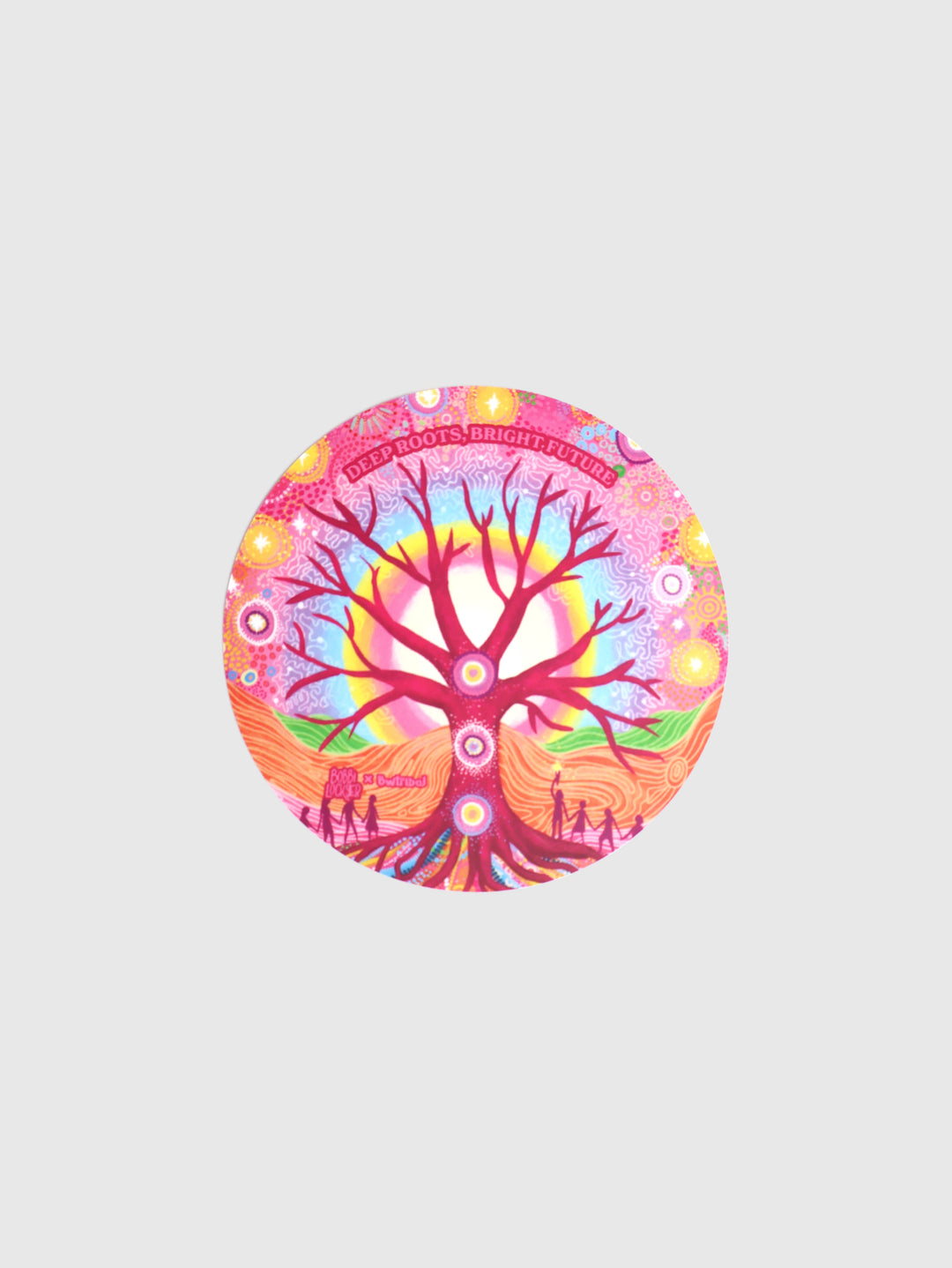 Deep Roots, Bright Future - NAIDOC 2025 Laptop Sticker