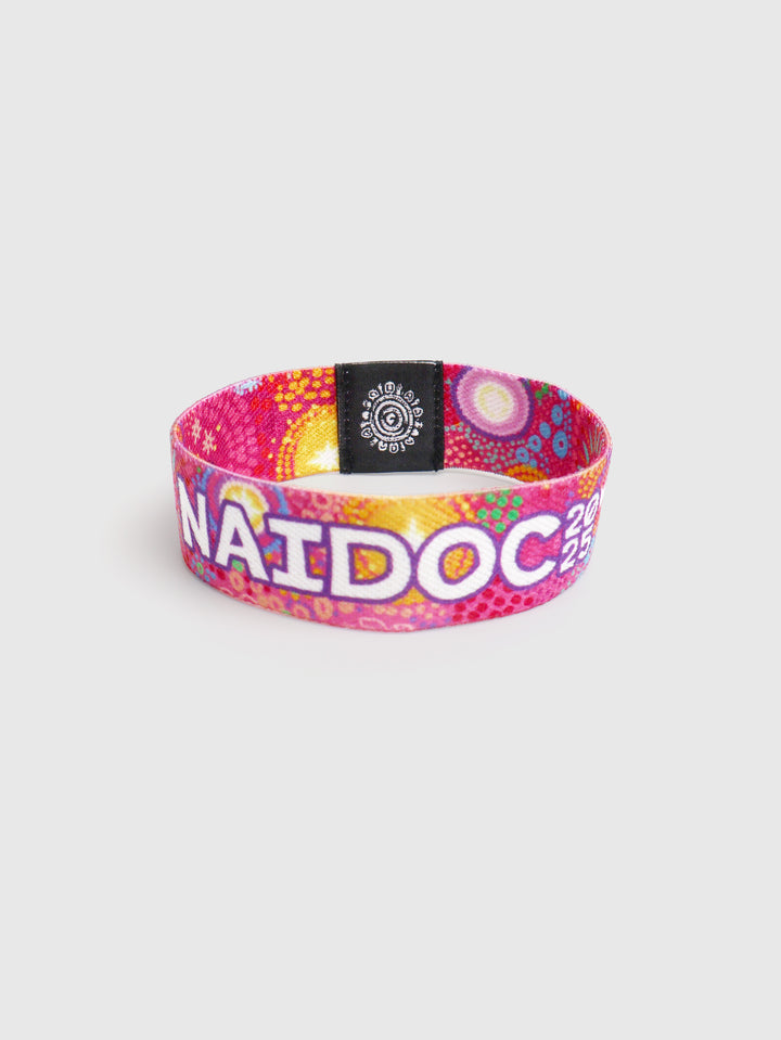 Deep Roots, Bright Future - NAIDOC 2025 Wristband