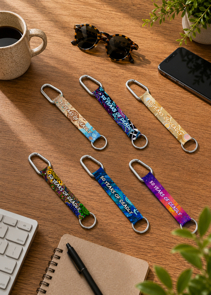 NAIDOC 2026  Carabiner Keyring Pack -  Large (x100pk)