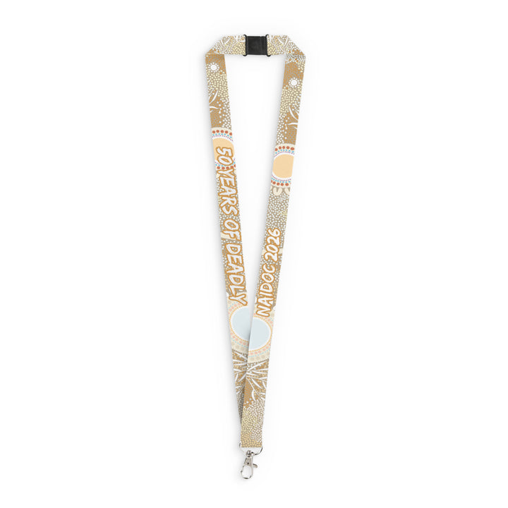 Ever  Flowing - NAIDOC 2026 LANYARD with Phone Tether