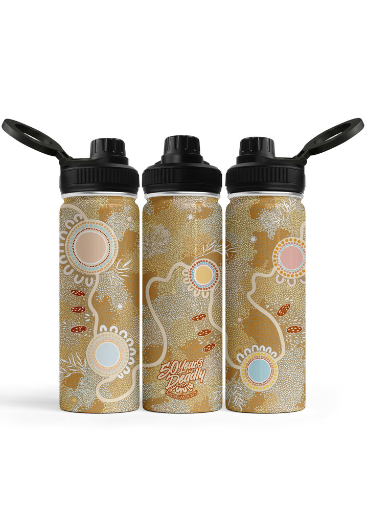 Ever Flowing - NAIDOC 2026 Bottle with Magnetic Booster Ring (18oz)