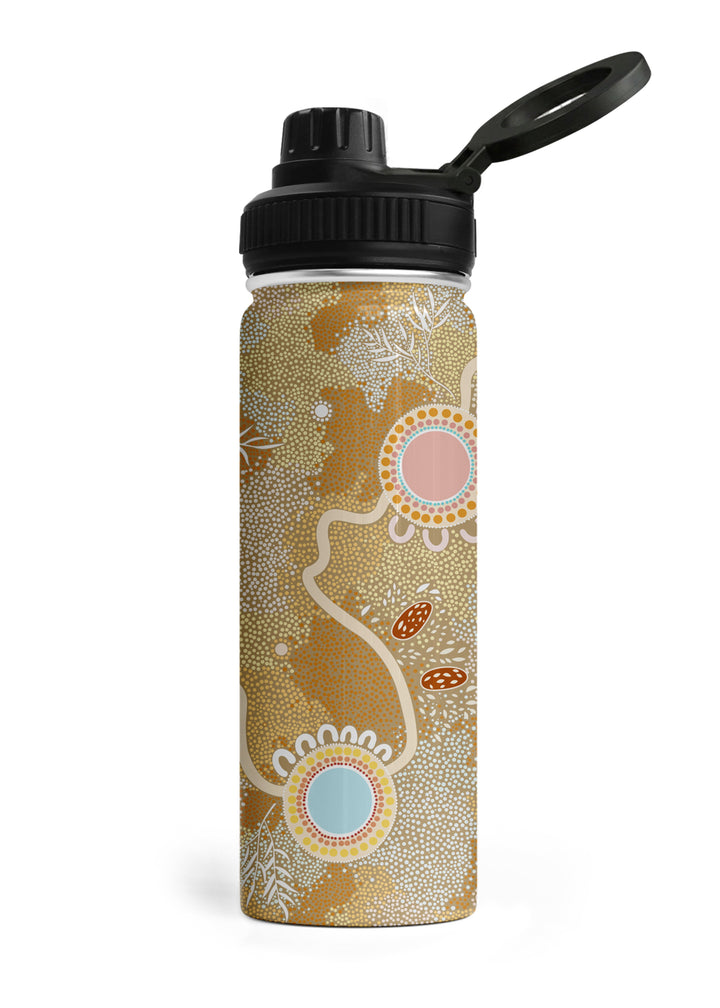 Ever Flowing - NAIDOC 2026 Bottle with Magnetic Booster Ring (18oz)