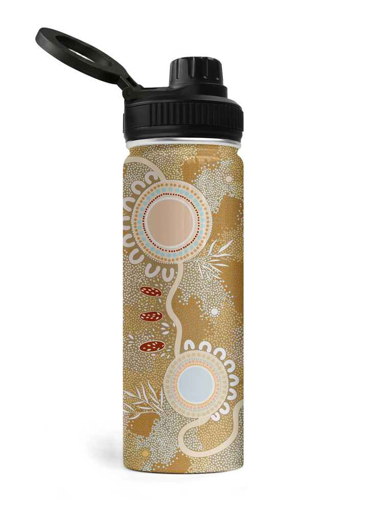 Ever Flowing - NAIDOC 2026 Bottle with Magnetic Booster Ring (18oz)
