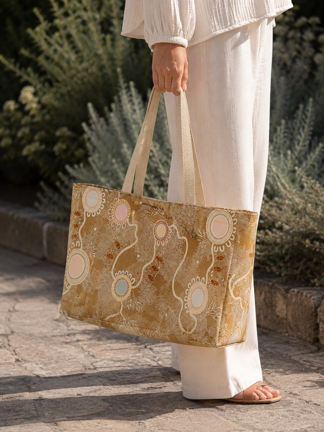 Ever Flowing - NAIDOC 2026 LARGE CANVAS BAG