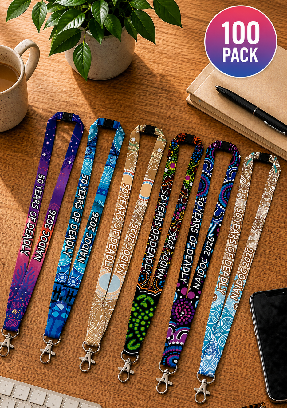 NAIDOC 2026 Lanyard Pack (100pack)