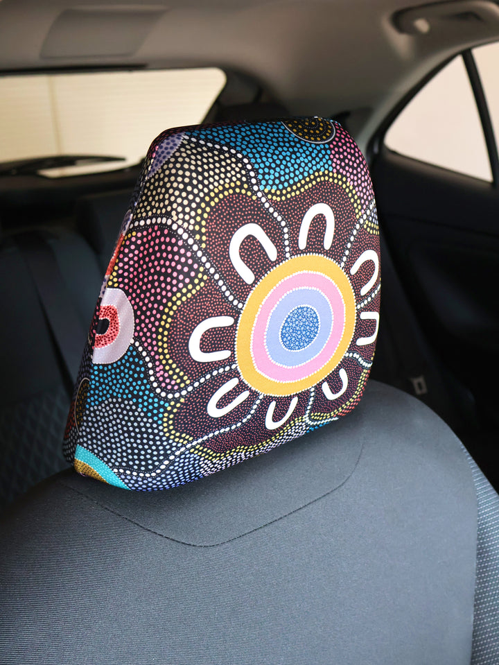 Family Journey - Car Headrest Cover Set