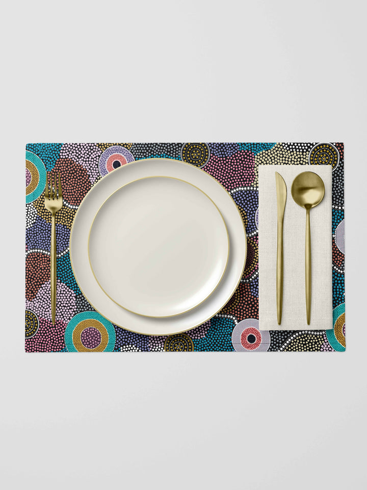 Family Journey - Linen Blend Placemat (6 Pack)