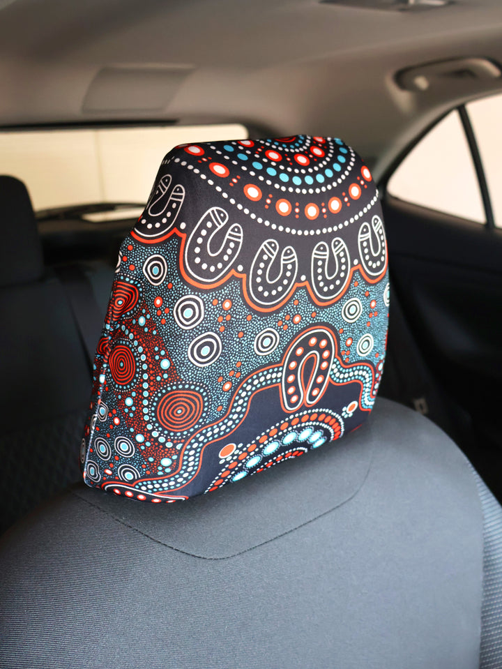 Family Place - Car Headrest Cover Set