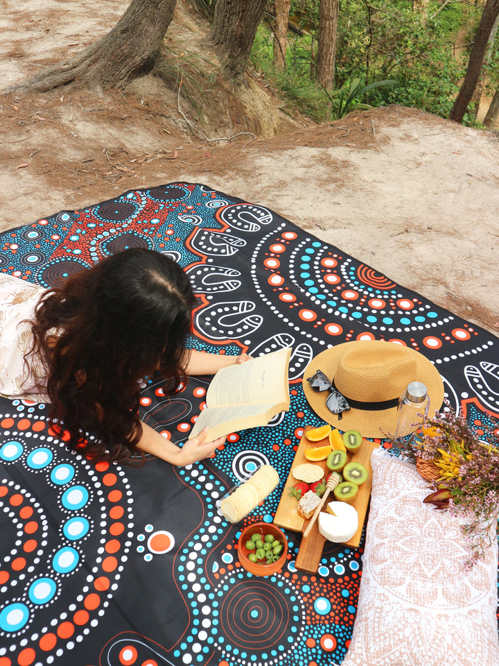 Family Place - Water-Resistant Picnic Mat