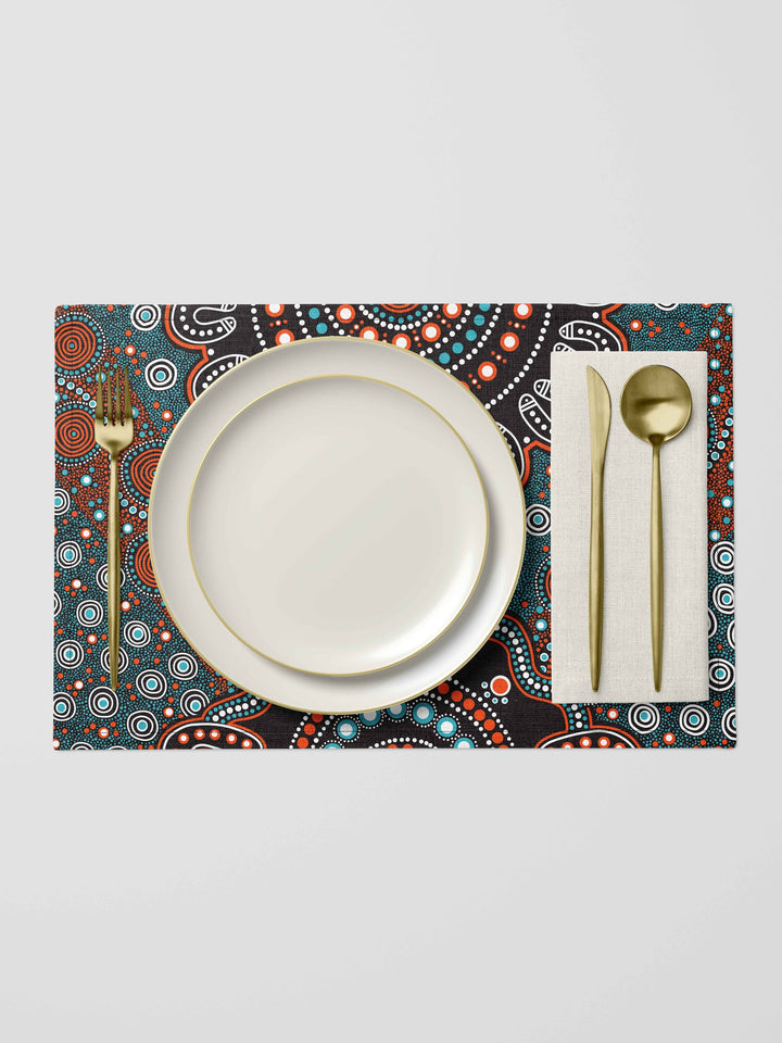 Family Place - Linen Blend Placemat (6 Pack)