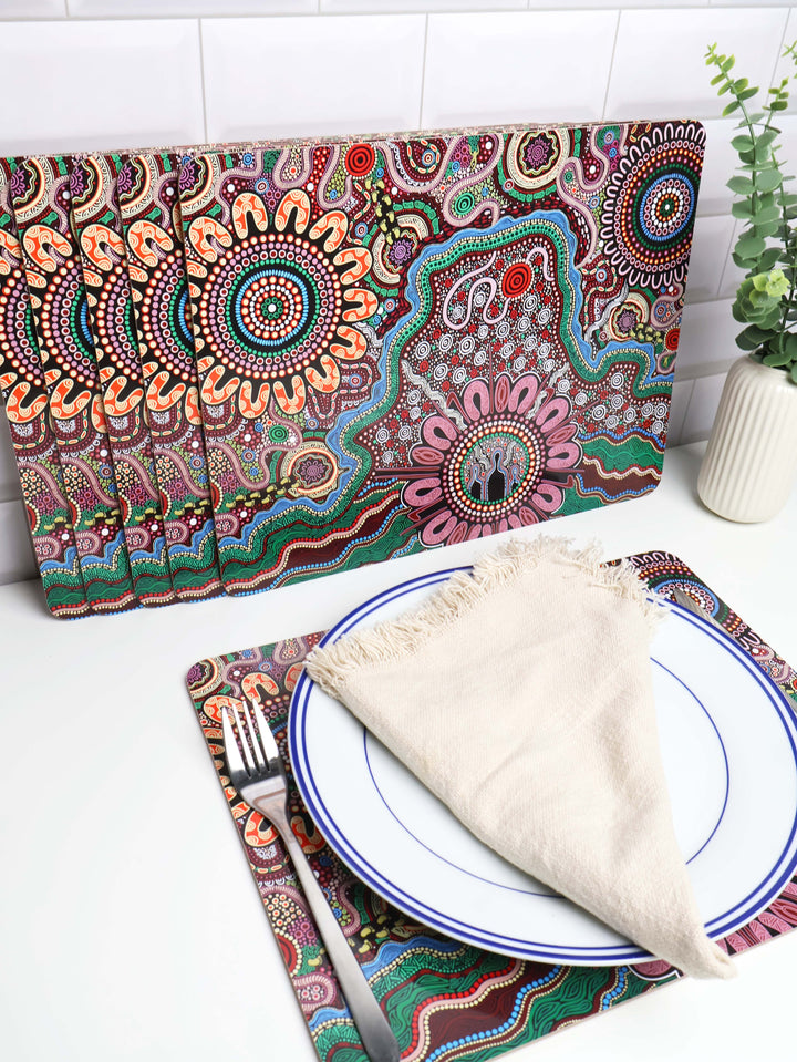 Family Strength - Cork Placemats  (6 Pack)
