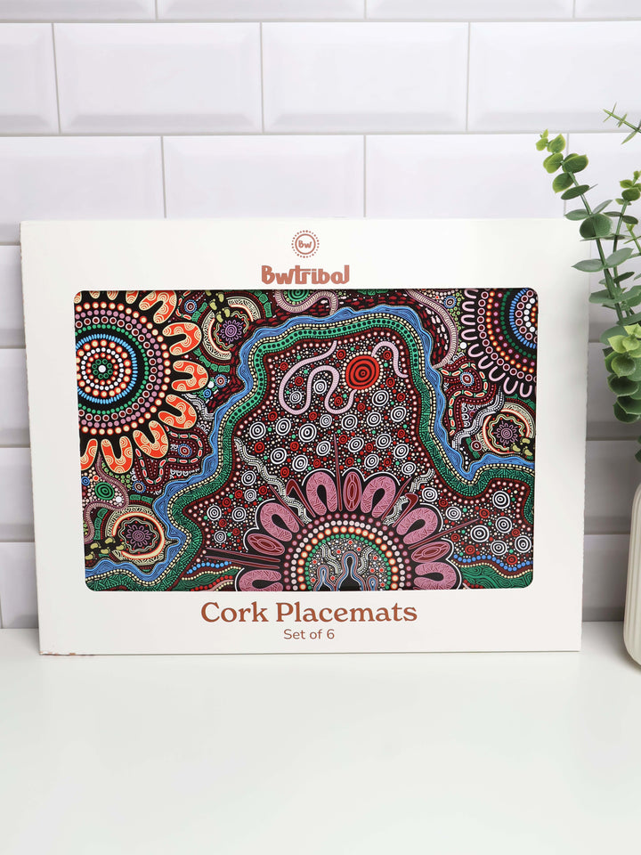 Family Strength - Cork Placemats  (6 Pack)