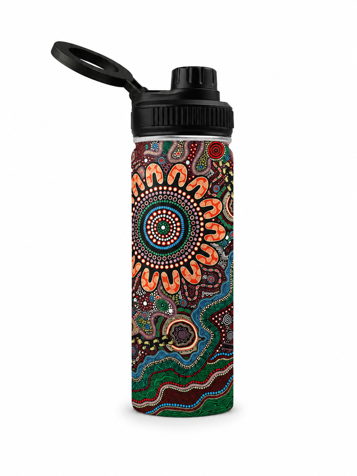 Family Strength - Vacuum Insulated Water Bottle (18oz)