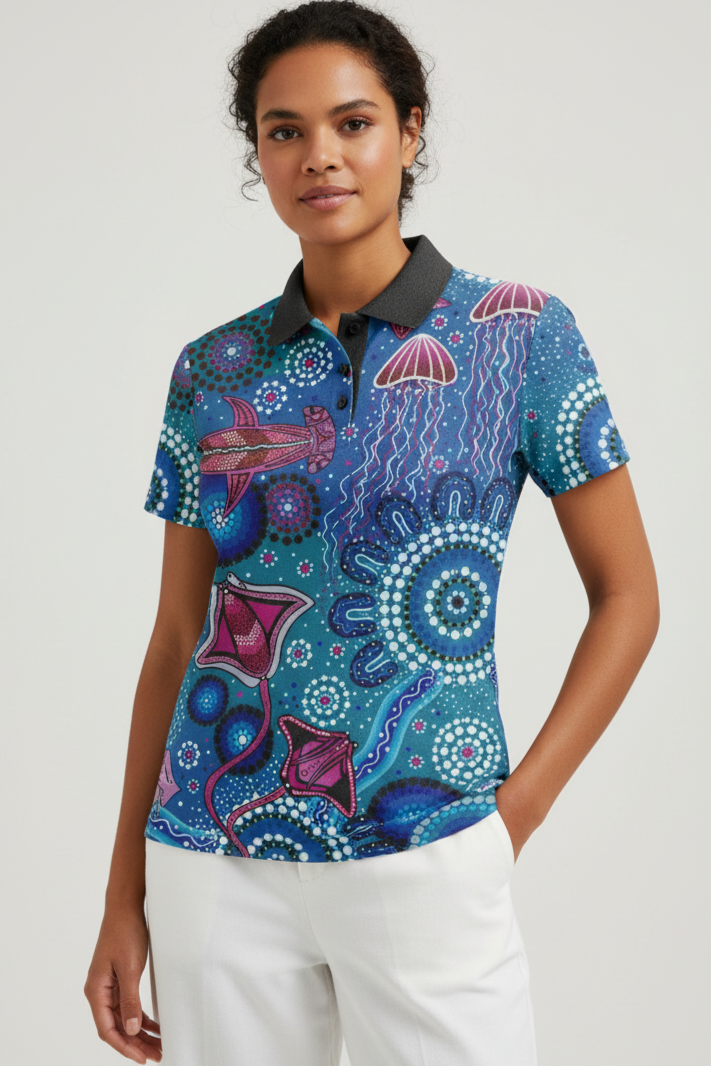 Sea Beauty - Women's Polo