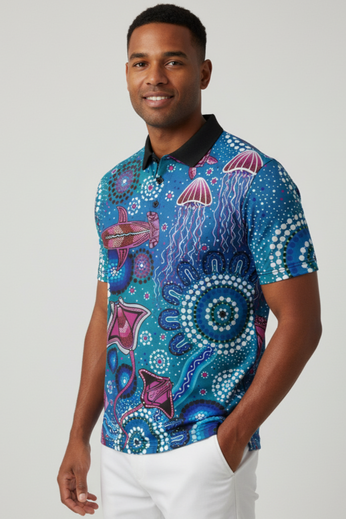 Sea Beauty - Men's Polo