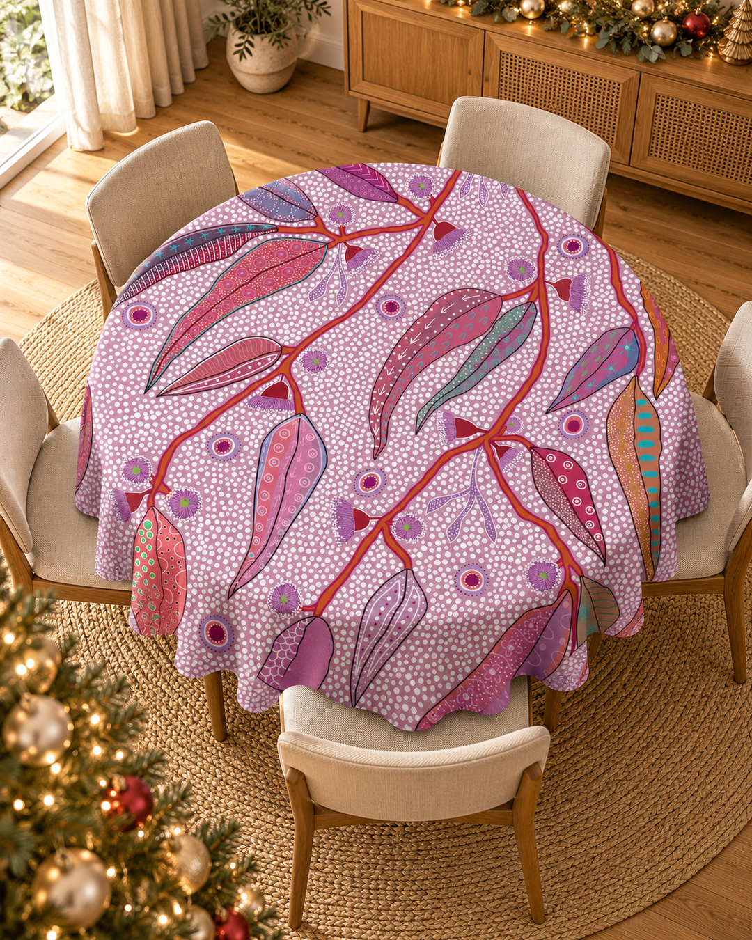 Gungurru - Round Tablecloth