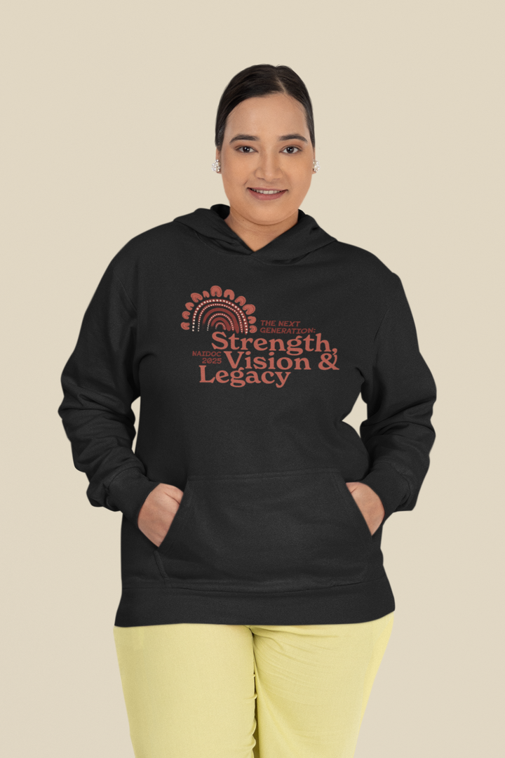 Strength, Vision & Legacy - NAIDOC 2025 Unisex Hoodie