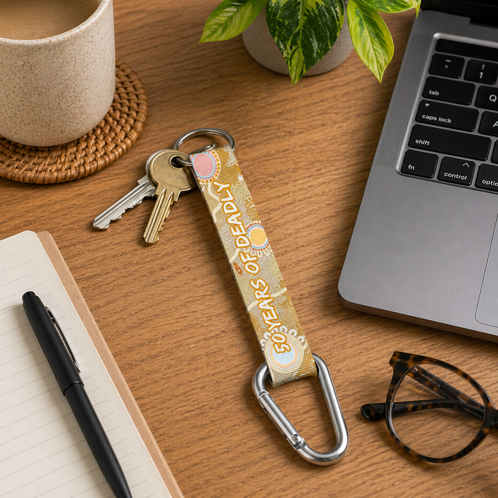 Ever Flowing -  NAIDOC 2026 Carabiner Utility Clip