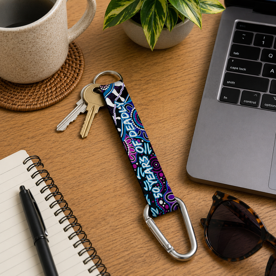 Stronger Together-  NAIDOC 2026 Carabiner Utility Clip