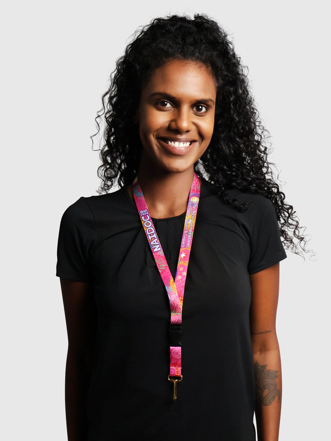 Deep Roots, Bright Future - NAIDOC 2025 Lanyard