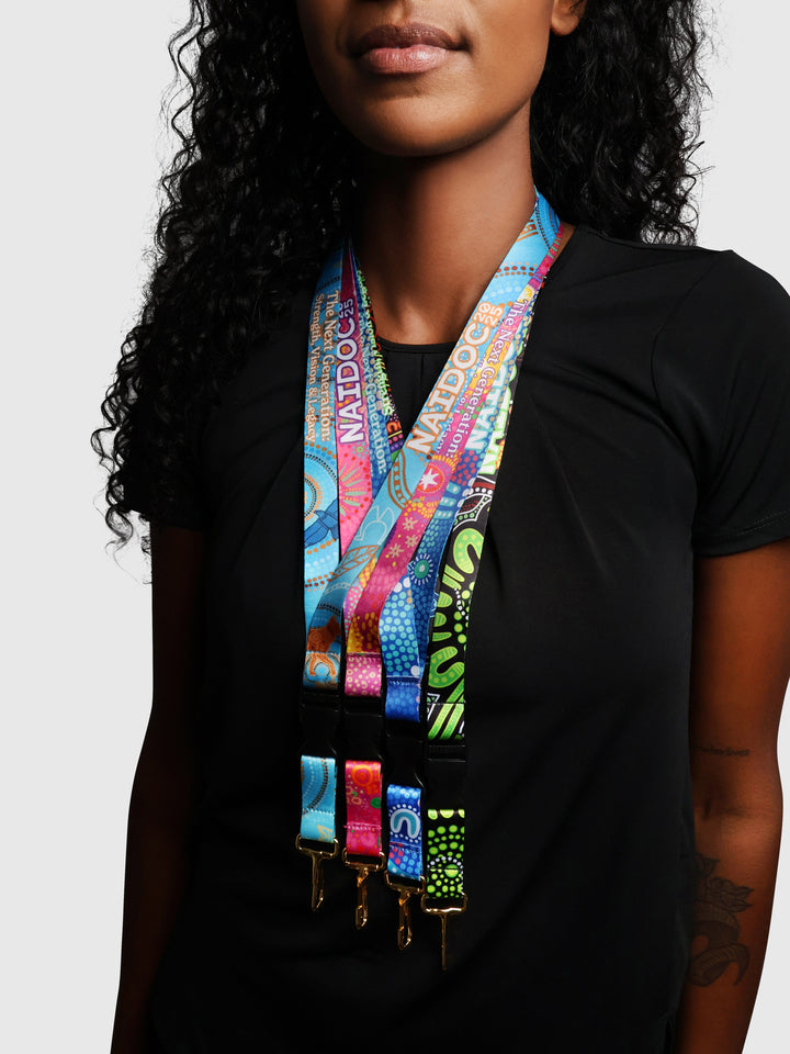 Never Stop the Dreaming - NAIDOC 2025 Lanyard