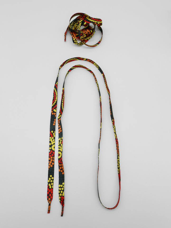 Sacred Country (Red) - Shoelaces