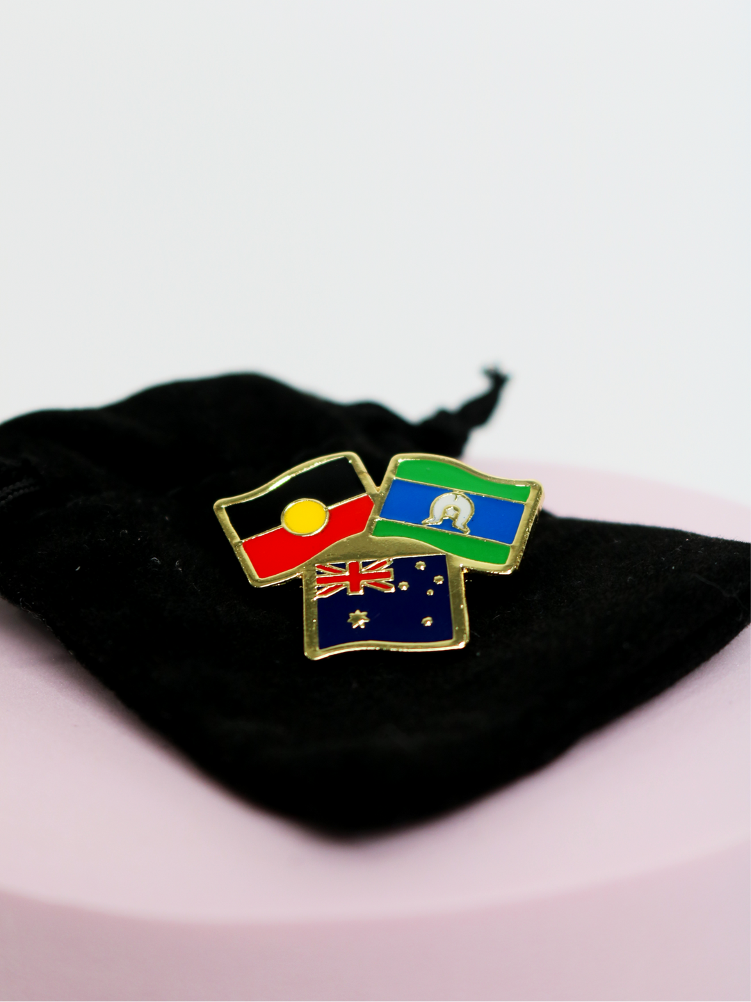 Tri-Flag Unity - NAIDOC 2025 Lapel Pin