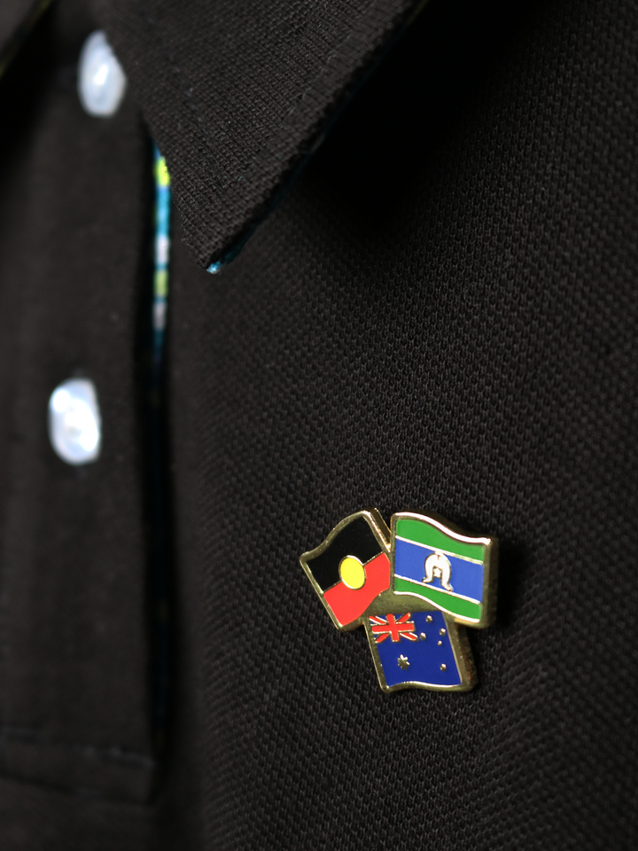 Tri-Flag Unity - NAIDOC 2025 Lapel Pin