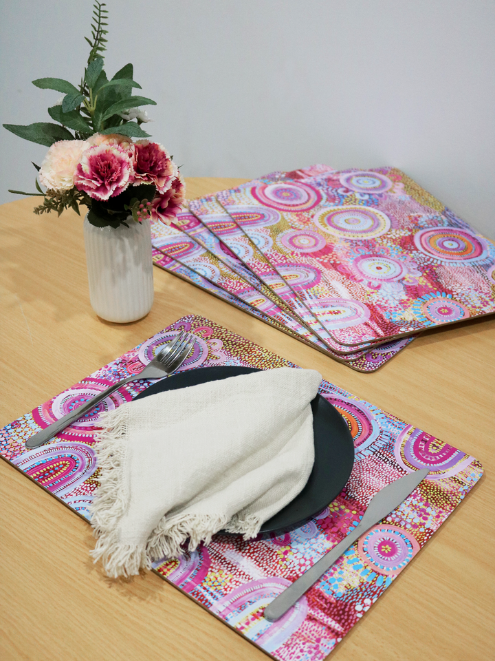 Let's Collect Seashells - Cork Placemats (6 Pack)