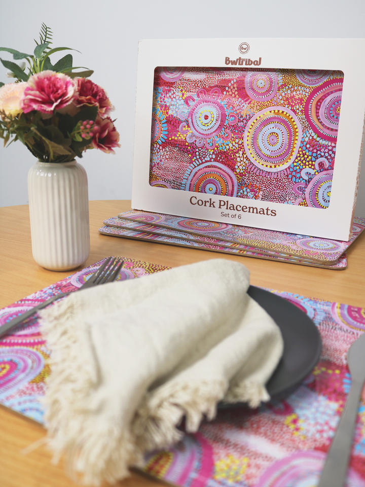 Let's Collect Seashells - Cork Placemats (6 Pack)