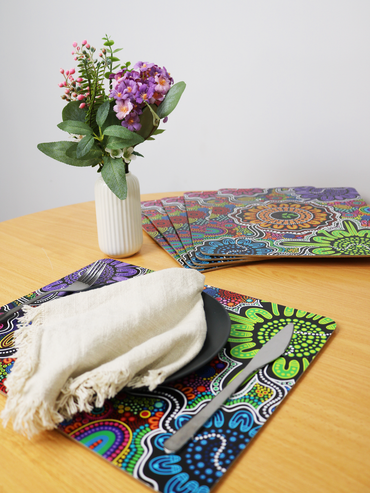 The Next Generation - NAIDOC 2025 Cork Placemats (6 Pack)