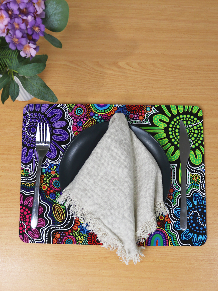 The Next Generation - NAIDOC 2025 Cork Placemats (6 Pack)