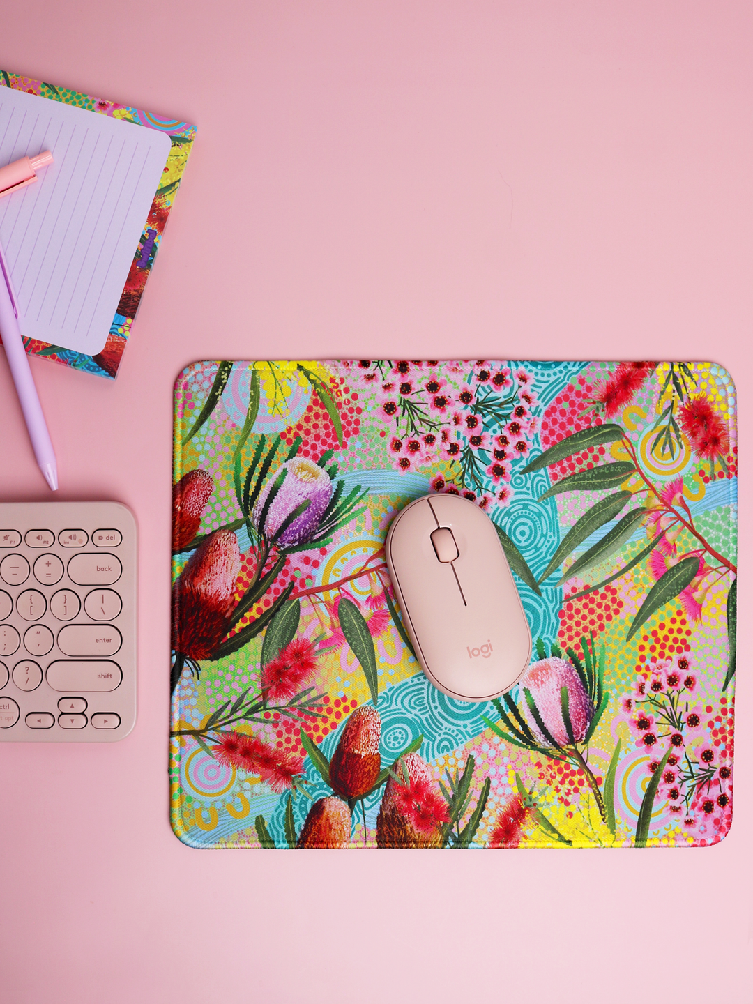 Native Flowers - Mouse Pad
