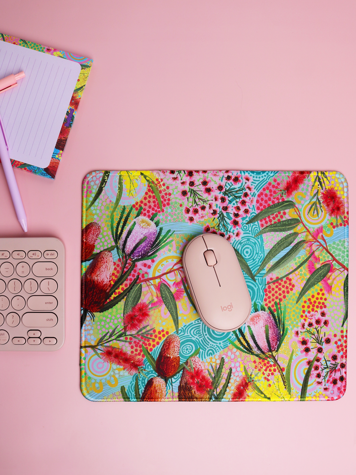 Native Flowers - Mouse Pad