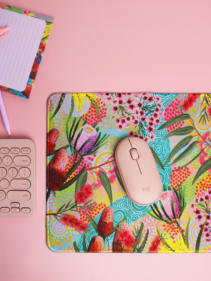 Native Flowers - Mouse Pad