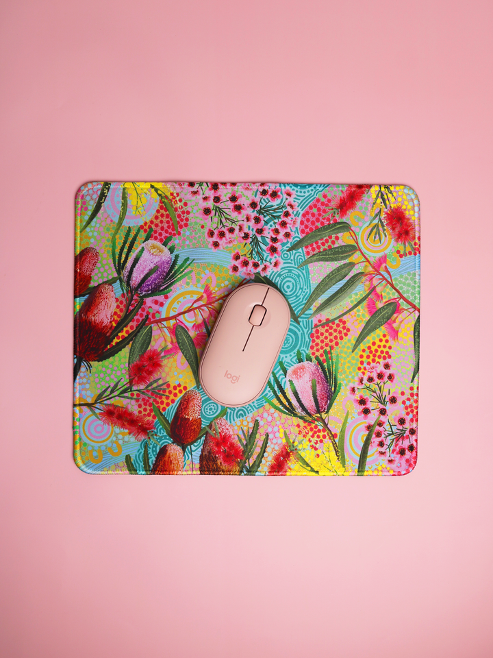 Native Flowers - Mouse Pad