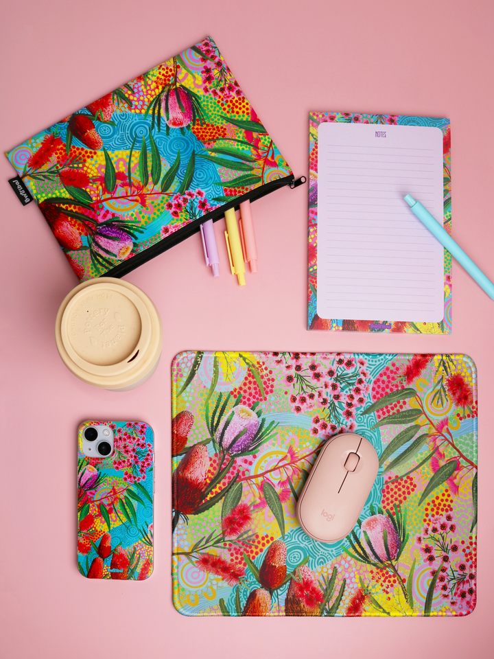 Native Flowers - Pencil Case