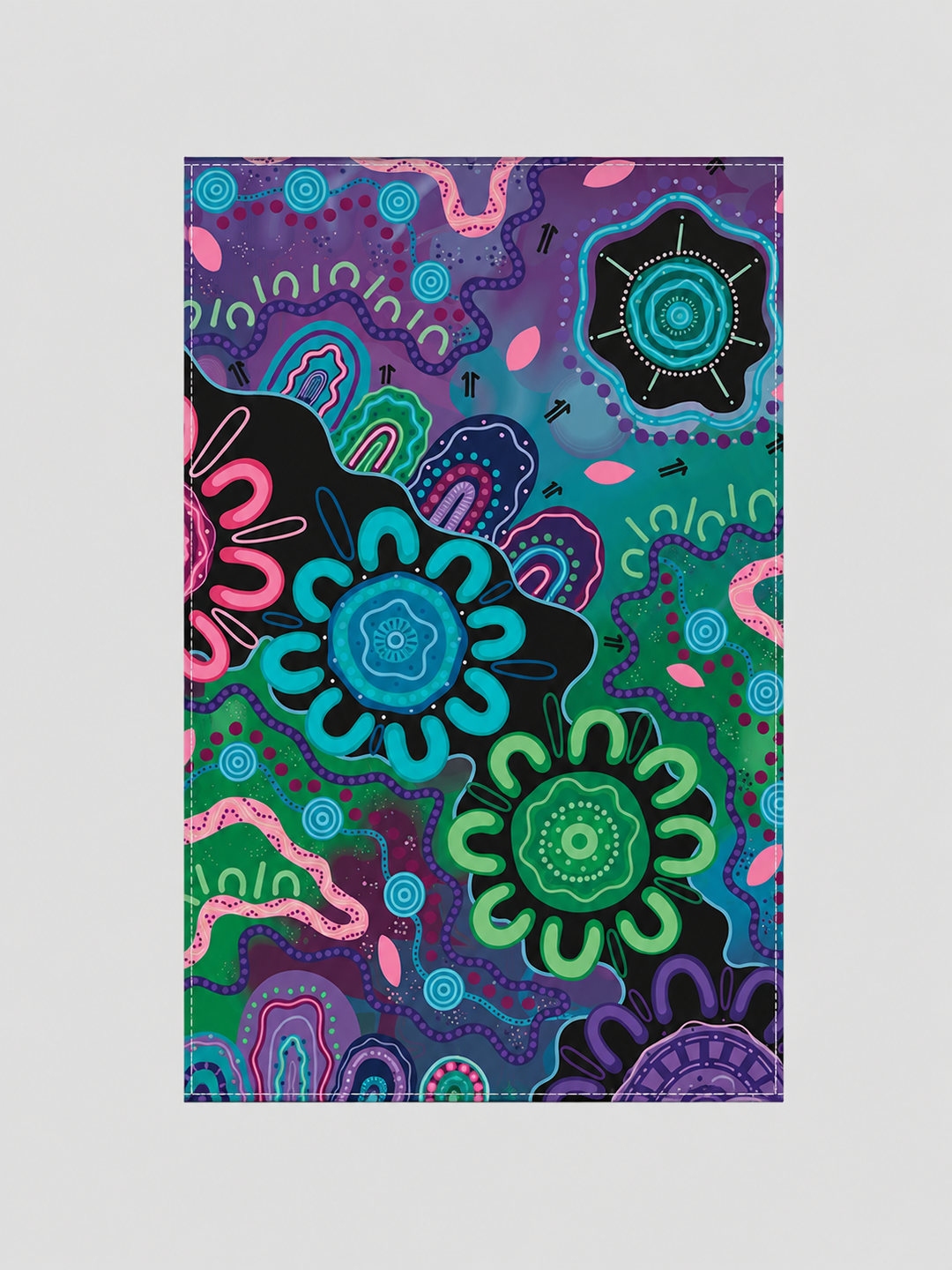 KIKI III - COTTON CREPE TEA TOWEL