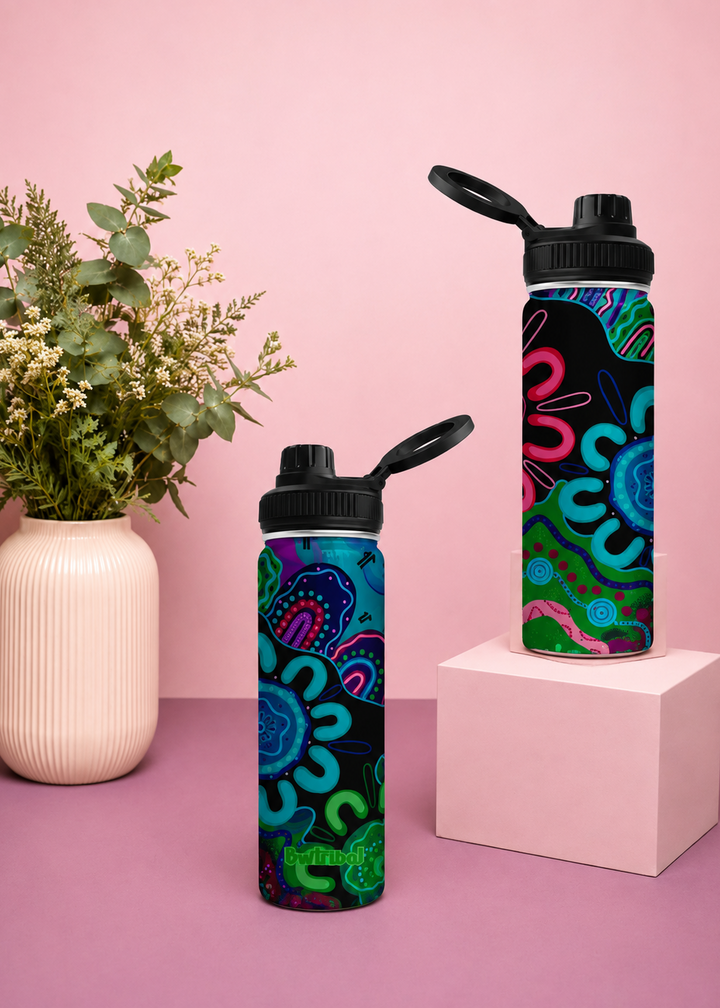 KIKI III - Vacuum Insulated Water Bottle (18oz)