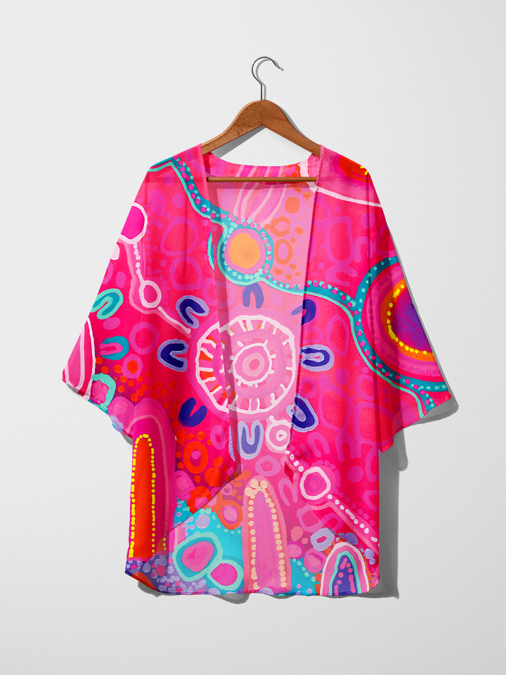 Generations - People, Place, Community - NAIDOC 2025 Kaftan