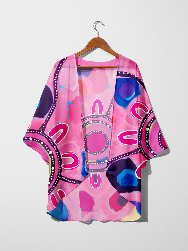 Meeting Place - Sharing Knowledge - NAIDOC 2025 Kaftan