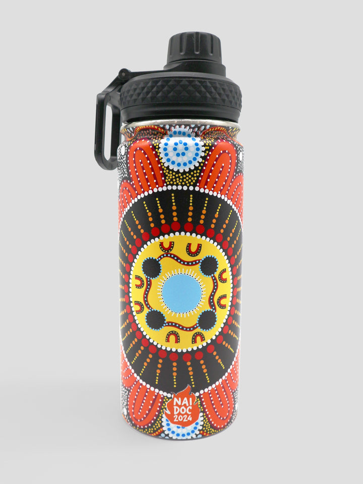 Kaala Danjoo (Fire Together) - NAIDOC 2024 Insulated Water Bottle