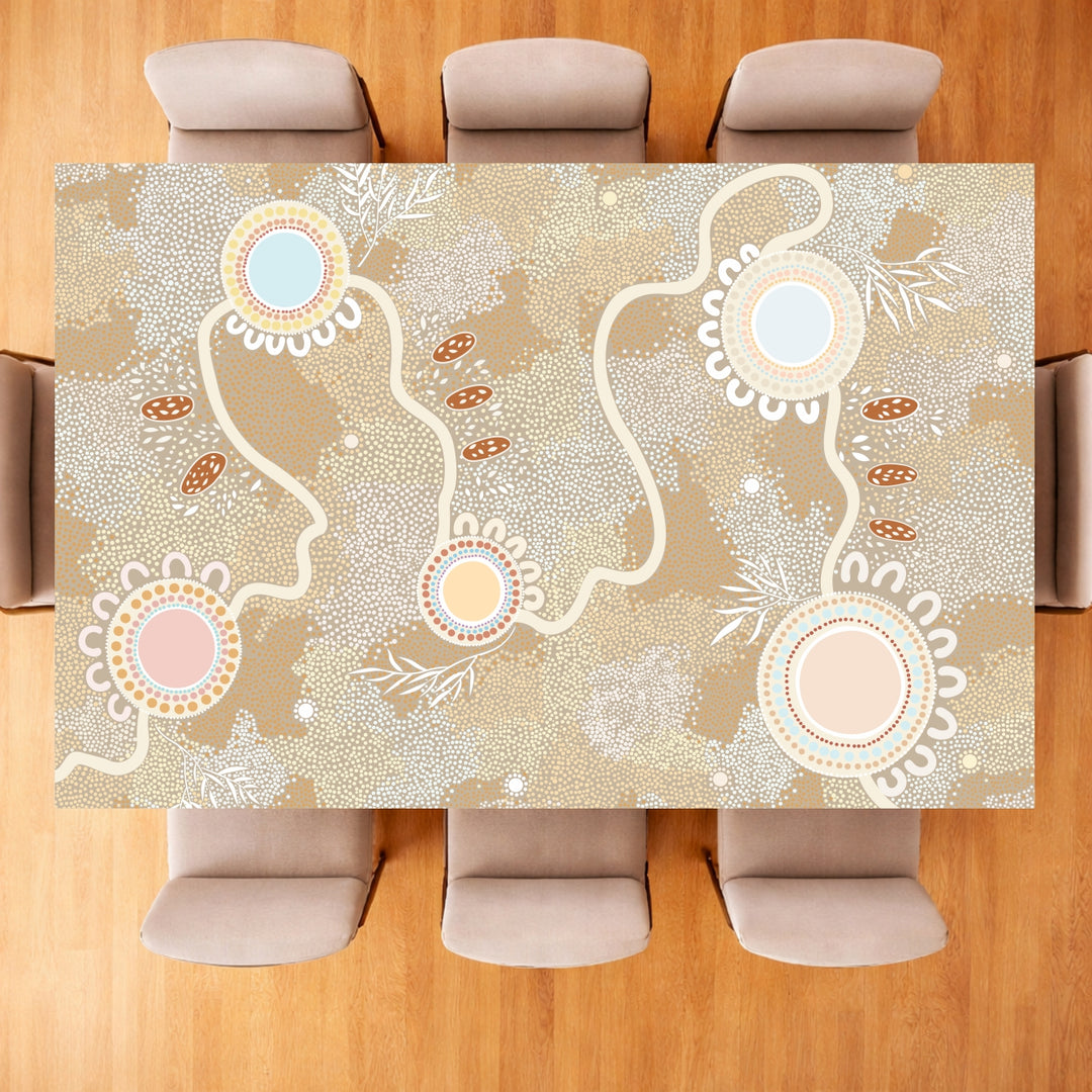 Ever Flowing- NAIDOC 2026 TABLE COVER
