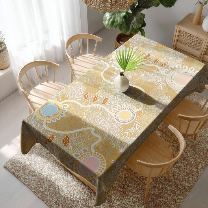 Ever Flowing- NAIDOC 2026 TABLE COVER